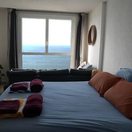 公寓 Amazing Cosy With Ocean View & Pool 比亚里茨