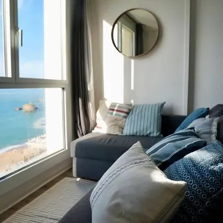 Apartment Amazing Cosy With Ocean View & Pool Biarritz