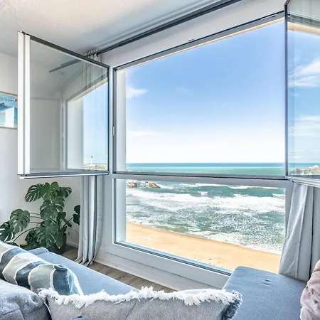 公寓 Luna - Vue Imprenable Sur La 比亚里茨