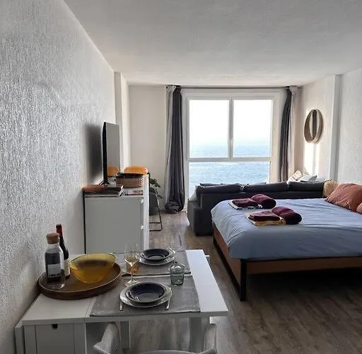 Luna - Studio Vue Imprenable Sur La Mer Biarritz