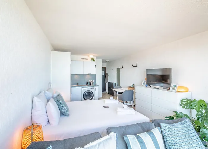 公寓 Luna - Vue Imprenable Sur La 比亚里茨